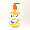 Рідке мило Мед з молоком 0,5 л дозатор DONAT Clean